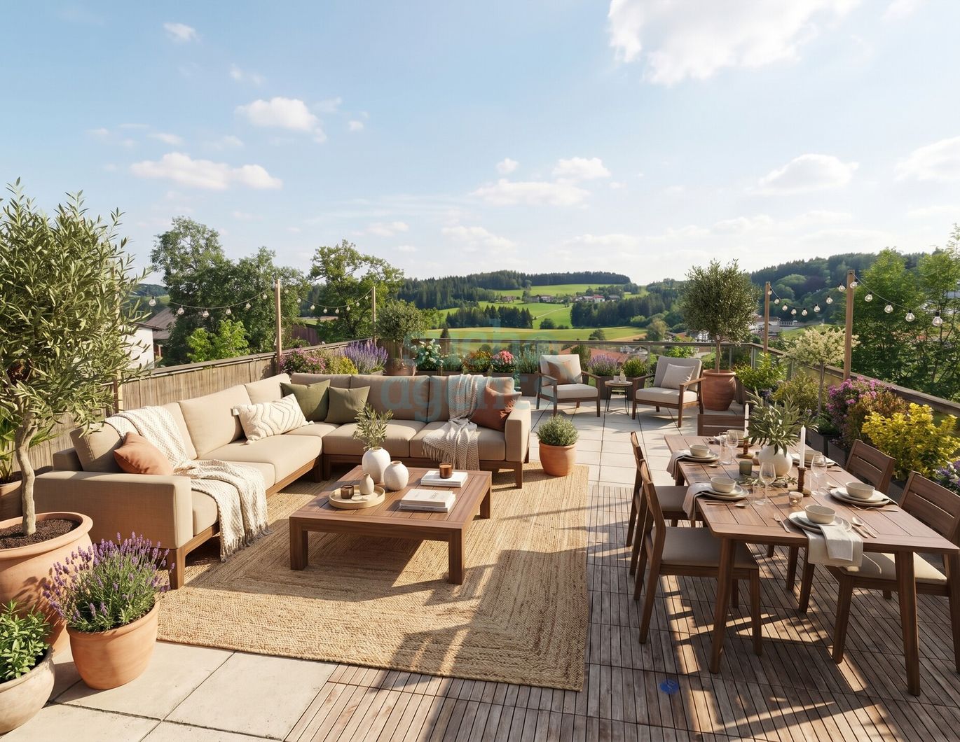 Saniertes Haus mit 2 Wohneinheiten, Doppelgarage, 80M² Dachterrasse & Weitblick - Anleger & Familien – Bild 1 von 6