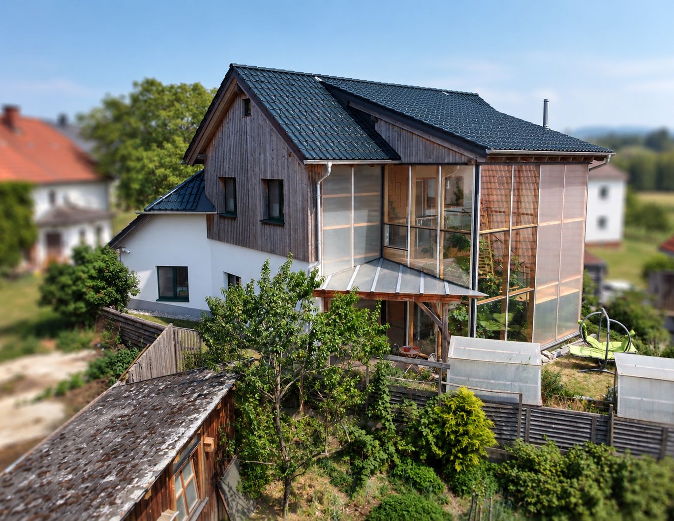 Haus mit Wintergarten in Waldburg bei Freistadt - 169 m², Provisionsfrei – Bild 1 von 6