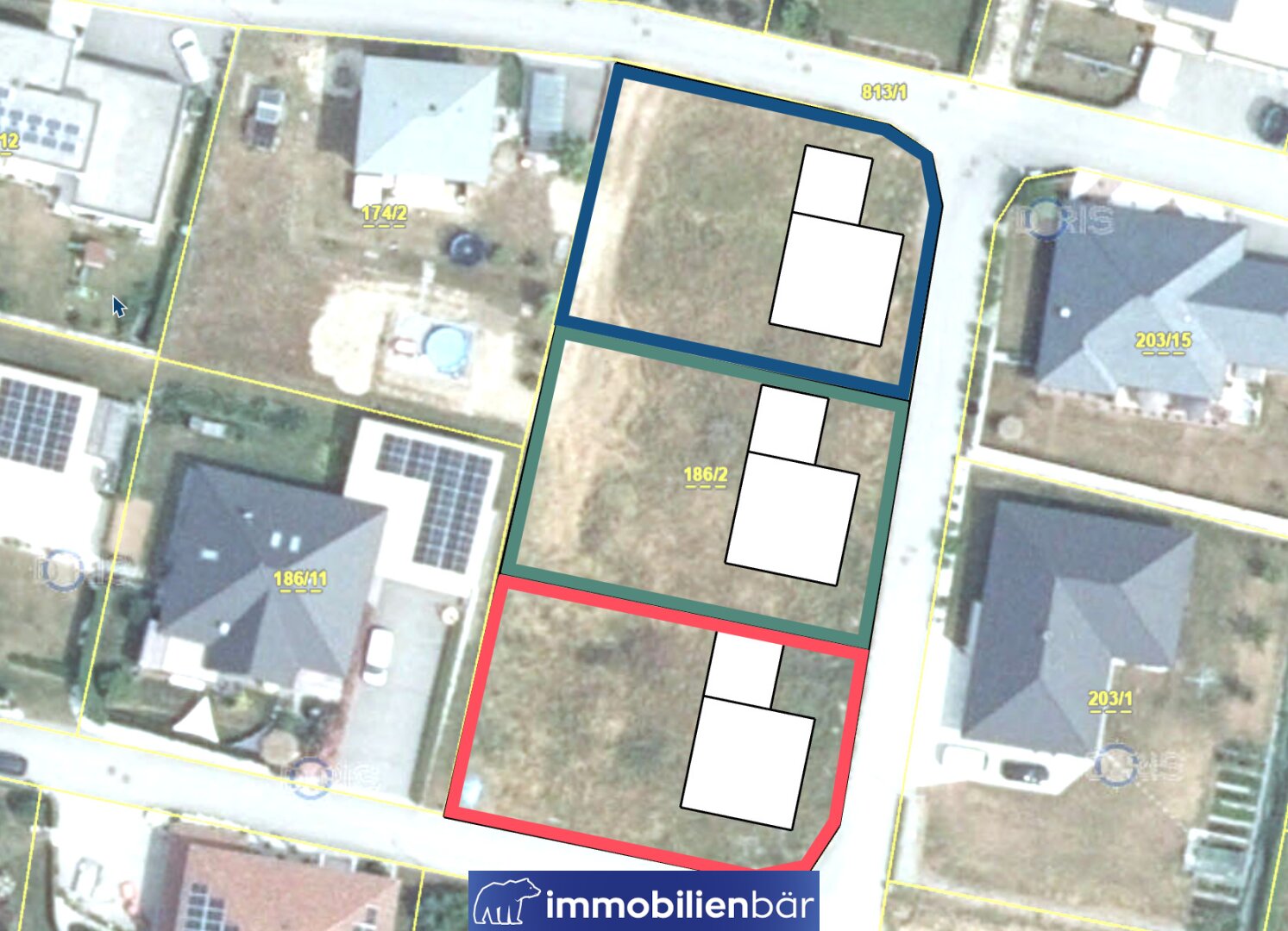 TOP Investment - Schönes Baugrundstück mit 719 m² -  ohne Bauzwang - aufgeschlossen – Bild 3 von 7